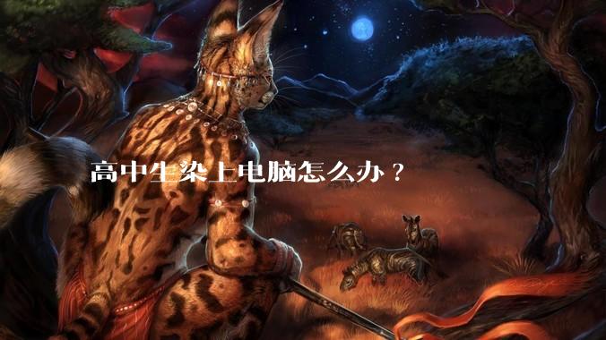 高中生染上电脑怎么办?